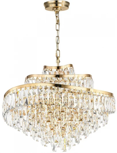 5073/12 Подвесная люстра Odeon Light Wayta 5073/12 золото/прозрачный/металл/хрусталь E14 12*40W (220V, на цепи)