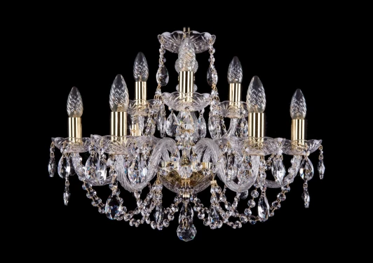 1406/6+3/195/G Подвесная люстра Bohemia 1406 1406/6+3/195/G