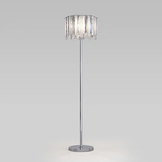 109011 хром Торшер Eurosvet Radiance 109011