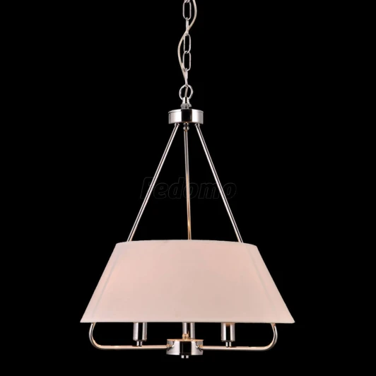 75009/3C WHITE Люстра подвесная Natali Kovaltseva Alto, 3 лампы, хром с белым