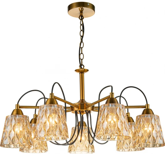 1125/7PL Подвесная люстра Escada Dream 1125/7PL E27*40W Brass