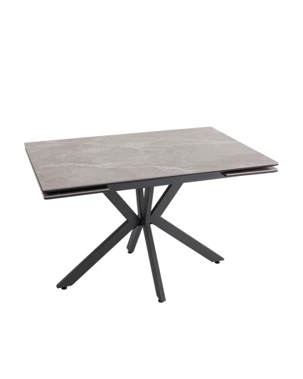 УТ000039729 Стол Stool Group раскладной Marmer 120-180*80*76 керамика антрацит УТ000039729