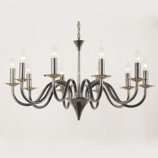 Messina 1890.10 Glossy Black Люстра подвесная Messina Glossy Black Messina 1890.10 Glossy Black