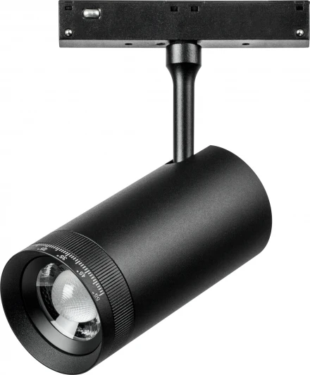 209037 Трековый светильник низковольтный с изм. углом рассеивания Lightstar Uno 209037 (LED, 48V, круглые)