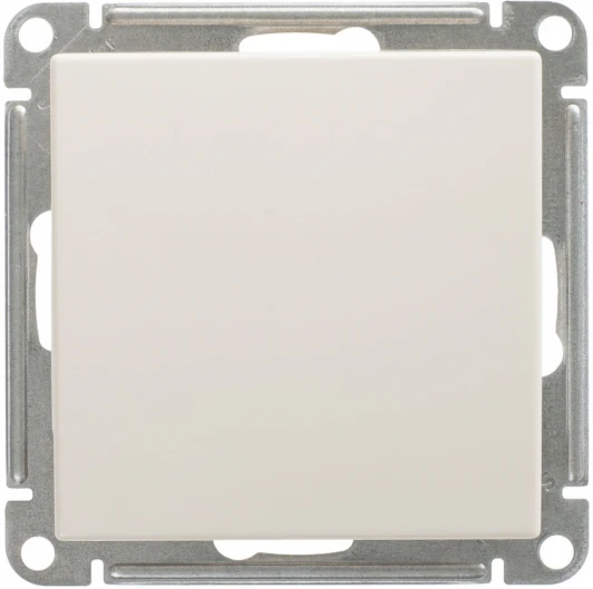 VS110-154-2-86 Выключатель встраиваемый одноклавишный (слоновая кость) Systeme Electric W59 VS110-154-2-86