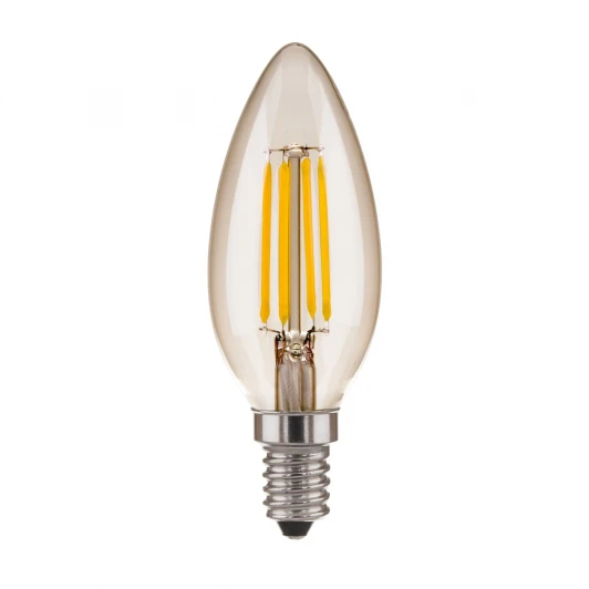 BLE1426 Лампочка светодиодная свеча прозрачная E14 9W 4200K Elektrostandard BLE1426