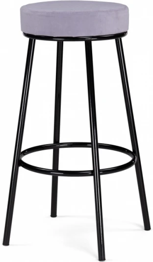 587882 Барный стул Сансанви (Сансанви тедди 941 / черный глянец) Woodville арт.587882