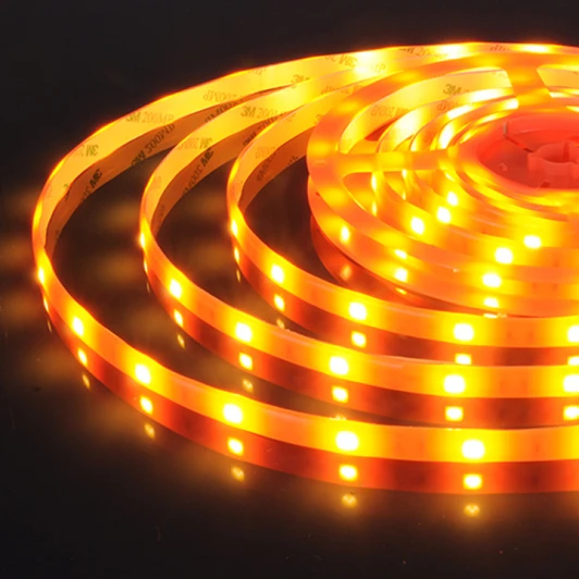 5050/30 LED 7,2 W IP65 оранжевый свет Светодиодная лента Elektrostandard 5050/30 LED 7,2 W IP65 оранжевый свет