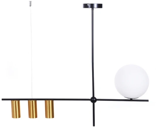 LDP 6042-4 BK+MD Подвесной светильник Lumina Deco LDP 6042-4 BK+MD