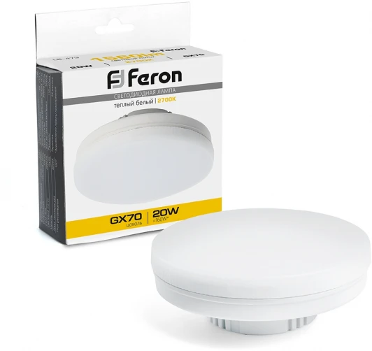 48306 Лампа светодиодная Feron 48306 LB-473 GX70 20W 2700K