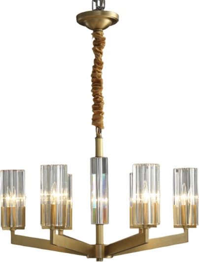 V11074-6P Подвесная люстра Moderli Brass V11074-6P (220V, на цепи)