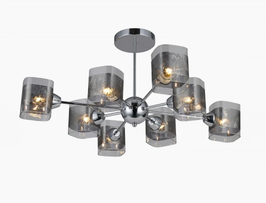 9097-308 Люстра потолочная на штанге Juanita 9097-308 8 * Е14 60 Вт