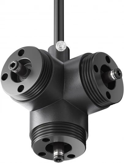 CA016TC-P-B T-образный вертикальный коннектор для системы Shelf с вводом питания Maytoni Accessories for system Shelf CA016TC-P-B (24V)