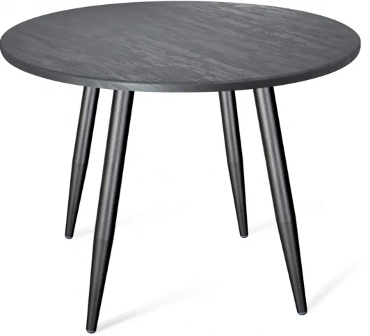 3382489910 Стол Sheffilton SHT-TU14/TT 90 МДФ черный муар/каменный уголь