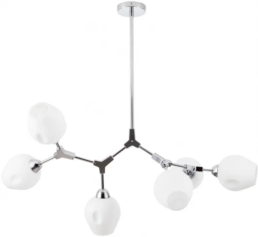 A4103SP-6CC Потолочная люстра на штанге Arte Lamp Yuka A4103SP-6CC (220V, шарики)