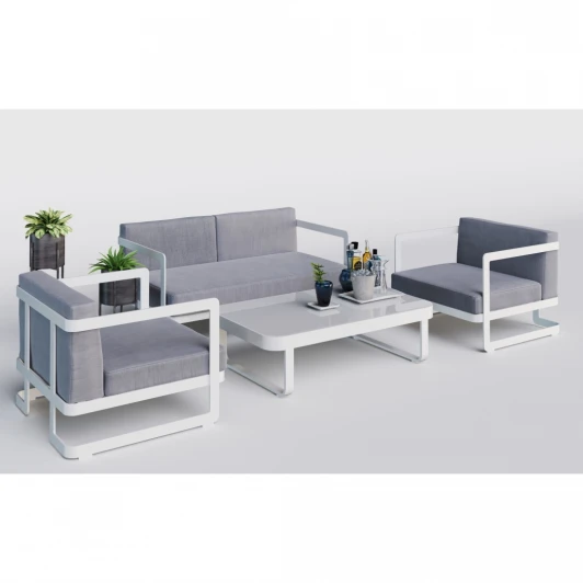 LVLN.020400.S2 Комплект уличной мебели VILLINO Grey Gardenini