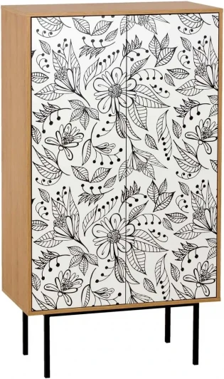 599523 Шкаф 2-дверный Boho Color ОГОГО (арт.599523), (ЛДСП/Дуб Корбридж)