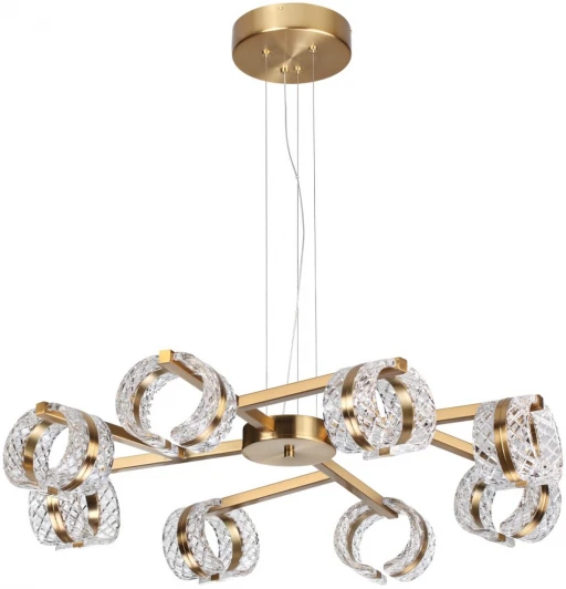 5030/53L Подвесной светильник Odeon Light Mirage 5030/53L античн.бронза/металл/акрил LED 53W 4000K 3312лм