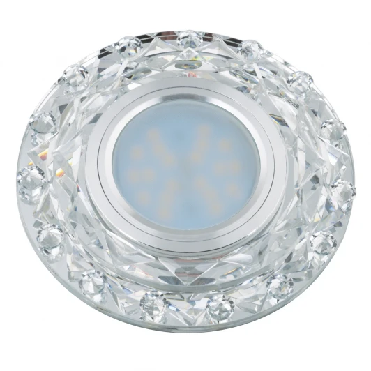DLS-L130 GU5.3 CHROME/CLEAR Встраиваемый точечный светильник Fametto Luciole DLS-L130 GU5.3 CHROME/CLEAR
