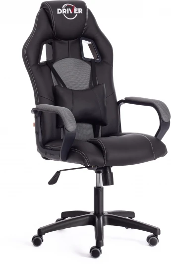 19298 Кресло DRIVER (22) Tetchair (Черный,Серый). 19298