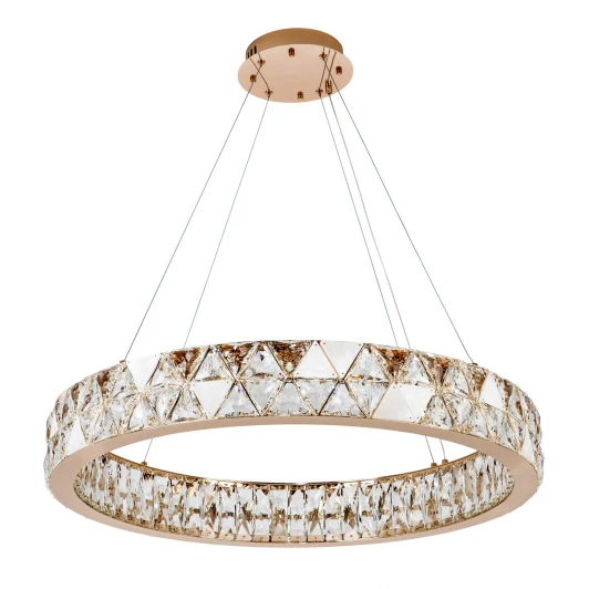 ML.6982.800P GD Подвесная люстра светодиодная с регулировкой цветовой температуры Modelux MODELUX ML.6982.800P GD