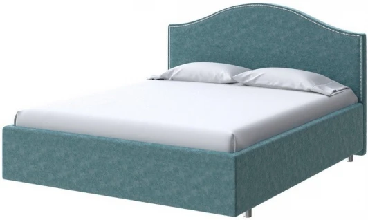 2013498 PROxSON Кровать Classic (Ткань: Велюр Gratta 5 Морская лагуна) 80x190