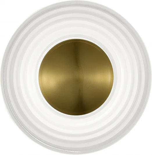 SL6125.301.01 Настенный светильник ST Luce Mon SL6125.301.01 Латунь/Прозрачный LED 1*6W 3000K