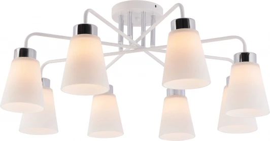 9192-308 Потолочная люстра на штанге Rivoli Miley 9192-308 8хЕ27 60 Вт