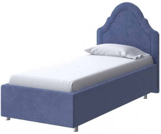 2019744 PROxSON Кровать Эльза (Ткань: Велюр Casa Сапфировый) 90x200