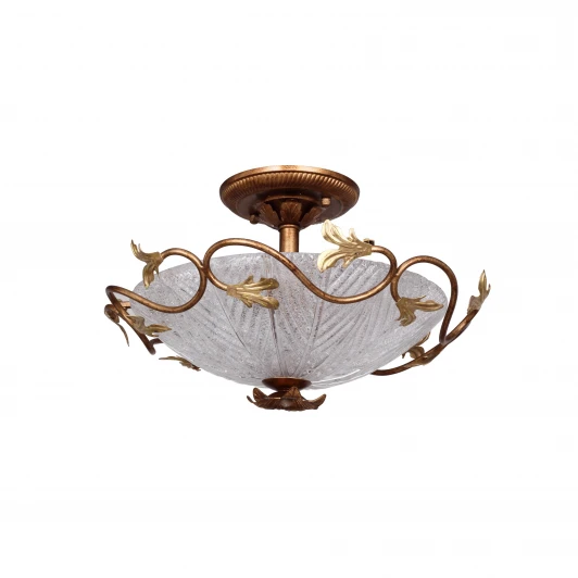 238/5PF-Goldpatina Потолочная люстра IDLamp Romana 238/5PF-Goldpatina