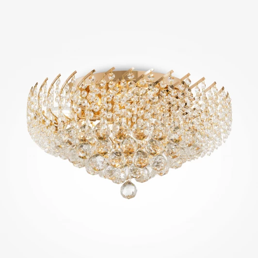 DIA120-09-G Потолочная люстра буше Maytoni Karolina DIA120-09-G (220V, хрусталь)