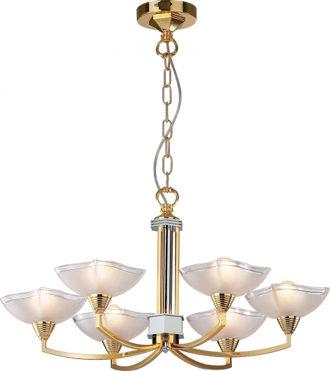 199-06-32 gold + chrome Подвесная люстра N-Light 199 199-06-32 gold + chrome