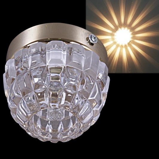 21162-9.5-001GB(with base) G9 GD Точечный светильник Reluce 21162-9.5-001GB(with base) G9 GD (220V, круглые)