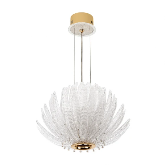 ML.9555.500 CP Подвесная люстра светодиодная хрустальная Modelux ML.9555.500 CP