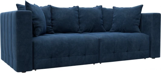 128767 Диван прямой Лига-052 НПБ Лига Диванов (Велюр) арт.128767