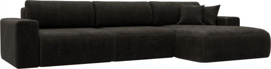 127788 Диван угловой Лига-036 НПБ Классик Лонг правый угол Лига Диванов (Велюр) арт.127788