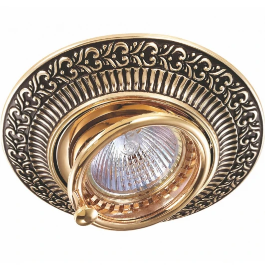 370017 Встраиваемый точечный светильник Novotech Vintage 370017