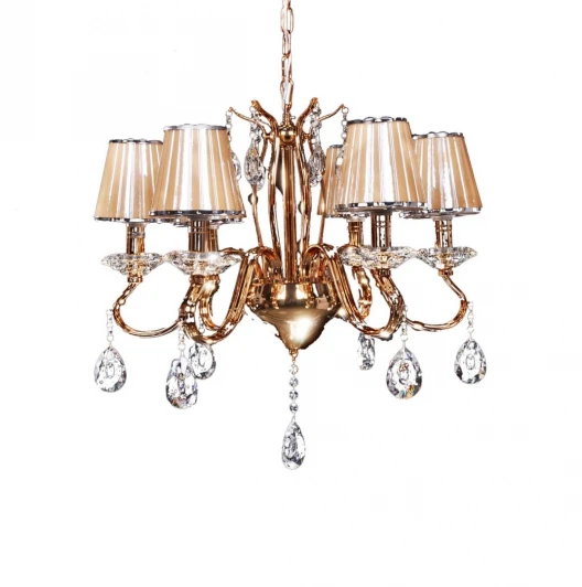 LDP 9267-6 GD Подвесная люстра Lumina Deco Finezzia LDP 9267-6 GD