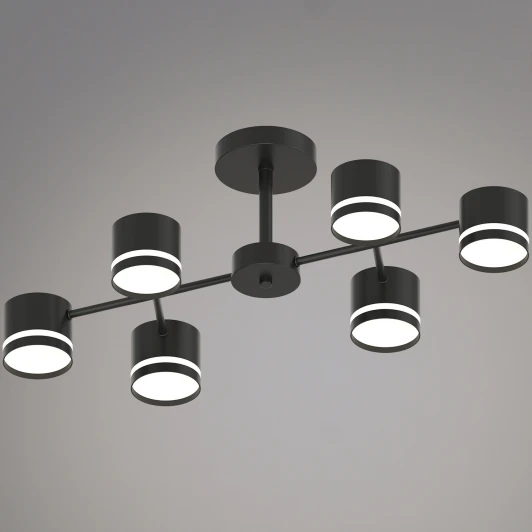 96730-0.3-06 GX53 BK Потолочная люстра на штанге Reluce 96730-0.3-06 GX53 BK