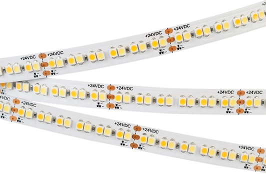025210(2) Светодиодная лента RT-A240-10mm 24V White-MIX (19.2 W/m, IP20, 3528, 5m) (Arlight, Изменяемая ЦТ) 025210(2)