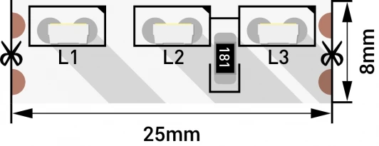 SWG315120-12-9.6-W Светодиодная лента SWG SWG315120-12-9.6-W