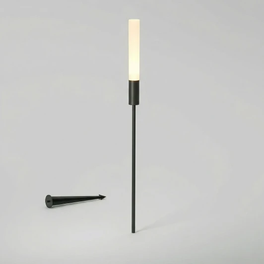 35155/F черный Грунтовый светодиодный светильник 3000K черный Elektrostandard Invi 35155/F