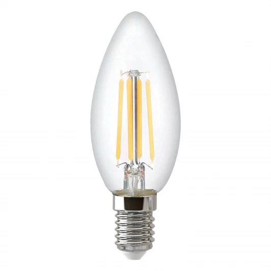 TH-B2370 Лампочка светодиодная филаментная прозрачная свеча E14 9W Thomson Candle TH-B2370