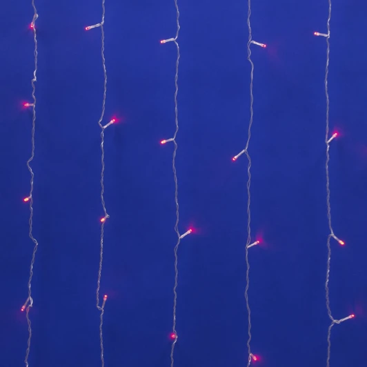 ULD-C3020-160/DTA PINK IP20 Занавес светодиодный, 3х2м. 160 светодиодов, розовый свет Uniel ULD-C3020-160/DTA PINK IP20