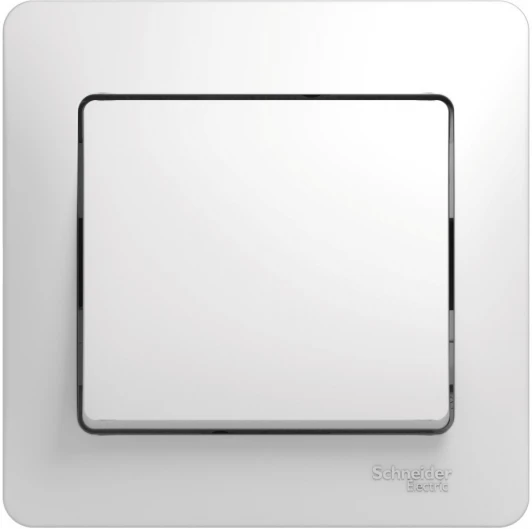 GSL000112 Выключатель встраиваемый одноклавишный (белый) Systeme Electric GSL000112