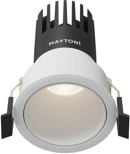 DL116-10W-4K-W Встраиваемый светильник Maytoni Dip DL116-10W-4K-W (LED, 220V, круглые)