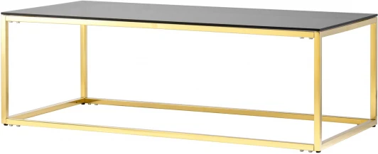УТ000004655 Журнальный стол Stool Group 120*60 ТАУН золото стекло smoke УТ000004655