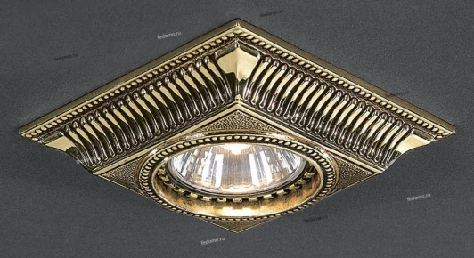 SPOT 1084 oro Встраиваемый точечный светильник Reccagni Angelo 1084 SPOT oro
