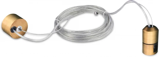 Power Connector BBr DL20227 Адаптер с подводом питания на тросе, длина провода 3000 мм Donolux CODE 1.2 Power Connector BBr DL20227