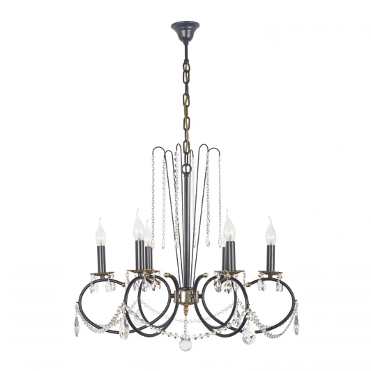 Casabona E 1.1.6.501 B Подвесная люстра Arti Lampadari Casabona E 1.1.6.501 B (220V, на цепи, подсвечник, свеча)